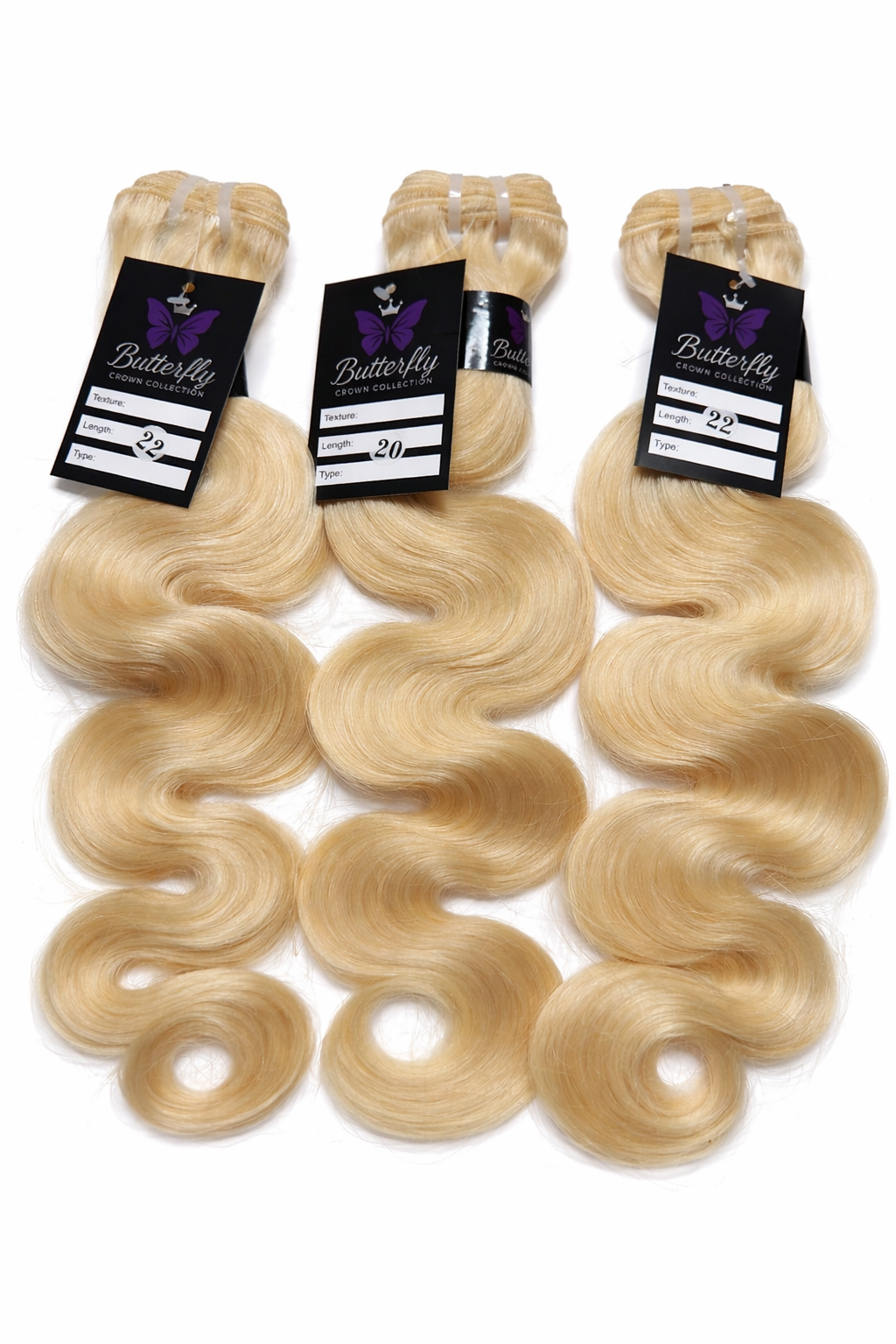 613 Blonde Bundle (Pre-Order) - Straight & Body Wave